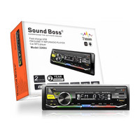 Sound Boss SB-3260U Charge Pro+ DUAL USB/Bluetooth/FM/AUX/SD/UNIVERSAL Car Stereo(Single Din)