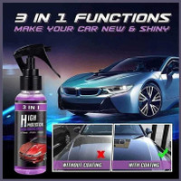 VISHAL ENTERPRISE Polish Spray 3 in 1 High Protection Quick Car Coating Spray, Car Wax Polish Spray Vehicle Interior Cleaner(200 ml)