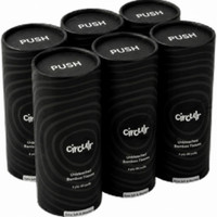 Circulr Bamboo Car Tissue Tube | Set of 6 x 80 (480 Pulls) | 2 Ply Soft Tissues Vehicle Tissue Dispenser(Black)