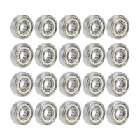ZMS 607zz 20 Pieces ID-7MM | OD-19MM | Width-6MM Angle Grinder High Speed Bearing Wheel Bearing