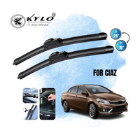 KYLO Flat Frameless Wiper Blade Windshield Wiper(51 cm, Passenger And Driver Side Wipers, Pack of: 2)