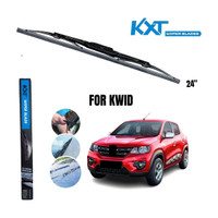 Kxt Flat With Frame Wiper Blade Windshield Wiper(60 cm, Passenger And Driver Side Wipers, Pack of: 1)