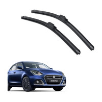 KYLO Flat Frameless Wiper Blade Windshield Wiper(55 cm and 50 cm, Passenger And Driver Side Wipers, Pack of: 2)