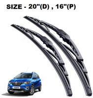 PwX METAL FRAME WIPER BLADE Windshield Wiper(92 cm and 92 cm, Passenger And Driver Side Wipers, Pack of: 2)