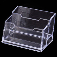 Akl acrylic visiting card stand Card Display Stand(10 cm Wide)