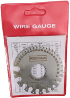Breeze Shears Breeze Shear SWG Round Wire Gauge with Stainless Steel Body Marking Gauge Ring Gauge