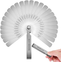 NITYAECOMMERCE Filler 0.04-0.63mm Thickness Gage Tool Marking Gauge Metric Imperial Marking Gauge