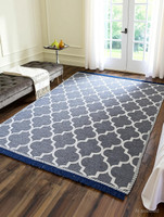 Dizen Star 5 ft  X 7 ft Velvet Carpet(Rectangle, Multicolor)