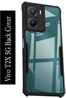 Doubledicestore Back Cover for vivo t2x 5g(Transparent, Shock Proof, Polycarbonate, Pack of: 1)