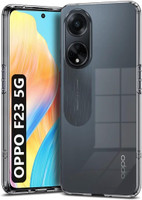 Hamz Back Cover for Oppo F23 5G(Transparent, Camera Bump Protector, Pack of: 1)