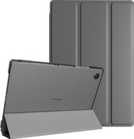 MOCA Flip Cover for Samsung Galaxy Tab A8 10.5 Inch 2022 SM-X200 X205 X207, Translucent Frosted PC Back Shell(Grey)