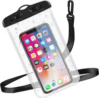 FLORICAN Pouch for Waterproof Protection of Smartphones(Black, Waterproof, Polycarbonate, Pack of: 1)