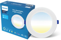 PHILIPS 6W AstraGlow 2.5/3-inch JB DL 3in1 Ceiling Light Ceiling Lamp Ceiling Light Ceiling Lamp(White)