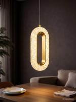 THE UJALAVISTA 1 PIECE HANGING LIGHT FOR LIVING ROOM Pendant Lamp Ceiling Lamp(Gold)