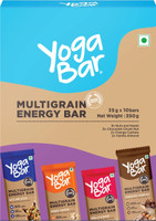 Yogabar Multigrain energy bar variety Box(10 x 35 g)