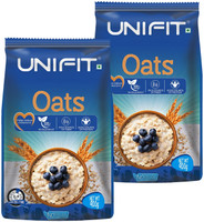 Unifit 100% Wholegrain High Protein & Fibre Diet Food & Reducing Cholesterol 900g x 2 Pouch(2 x 900 g)