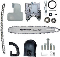 EASTMAN ECSB-300 JRSDRIVE 12" Electric Chainsaw Stand Bracket Set for 5" Angle Grinder Machine Cordless Chainsaw(Without Battery)