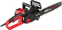 iBELL Electric EC16-41, 1600W, Copper Armature, 16" Guide Bar and Chain Electric Chain Saw EC16-41, 1200 RPM, 405 mm, Automatic Oiler Corded Chainsaw(Without Battery)
