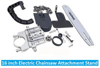 Sauran (ASC9) 16" Electric Chainsaw Attachment Stand Bracket Set Corded Chainsaw(Without Battery)