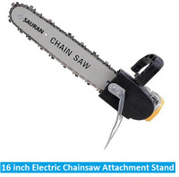 Sauran (ASC7) 16" Electric Chainsaw Attachment Stand Bracket Set Corded Chainsaw(Without Battery)