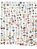 BDRMKH 16 charms Brass Charm Set(Pack of 16)