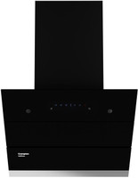 Crompton CHD-ISI60FLE-EC Auto Clean Wall Mounted Midnight Black 1352 CMH Chimney