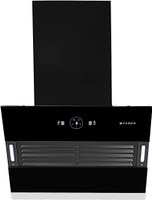 FABER HOOD VERTIGO FL SC AC BK 60 Auto Clean Wall Mounted Black 1200 CMH Chimney