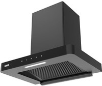 Kaff R-PRO DHC90 Auto Clean Wall Mounted Black 1180 CMH Chimney