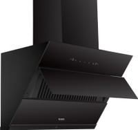 Hindware Smart Appliances Smart Appliances Skyla Neo 75 Cm kitchen chimney 1350 m3/hr Auto Clean | Rectangle | Filterless | Touch Control, Motion Sensor | Powerful Suction | Wall Mounted Black 1350 CMH Chimney