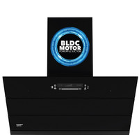 Crompton CHD-QPPI90FLE-IND Auto Clean QuietPro Plus BLDC 90 CM Wall Mounted Black 1800 CMH Chimney