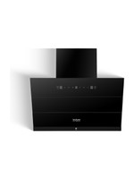 Hindware Smart Appliances Greta Neo 60 1350 CMH 60 cm | Maxx Technology | Slant | Filterless | Touch Control | Motion Sensor | 10 Years Motor Warranty | Energy Efficient LED Light | Powerful Suction | Low Noise | Auto Clean Chimney(Wall Mounted, Black)
