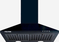 FULTON PV60BFX Wall Mounted BLACK 1155 CMH Chimney
