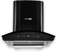 Blowhot Camilia S BAC MS Chimney Auto Clean Wall Mounted Chimney(Mad Black 1200 CMH)