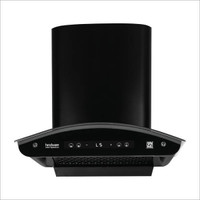 Hindware Martina BLDC 75CM Auto Clean Wall Mounted Black 1450 CMH Chimney