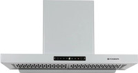 FABER HOOD GRACY IN HC SC FL LG 90 1150 CMH 90 cm T-Shape | Touch & Gesture Control | Autoclean| Powerful Suction |Filterless Technology| Low Noise Auto Clean Chimney(Wall Mounted, Light Grey)