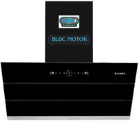 FABER HOOD MAPLE BLDC FL HC SC BK IN 90 Auto Clean Wall Mounted Black 1500 CMH Chimney