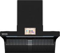 Beyond Appliances Orion 90cm Android Chimney Auto Clean Filterless |Smart Screen & Speaker | Touch Control | Android Chimney Wall Mounted Black 1600 CMH Chimney