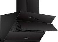 Hindware Smart Appliances Smart Appliances Skyla Neo 90 Cm kitchen chimney 1350 m3/hr Auto Clean | Rectangle | Filterless | Touch Control, Motion Sensor | Powerful Suction | Wall Mounted Black 1350 CMH Chimney