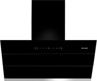 FABER Hood Bliss FL SC HC BK IN 90 Auto Clean Wall Mounted Black 1350 CMH Chimney
