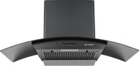 FABER HOOD ALPHA HC PB BK 90 Auto Clean Wall Mounted Black 1100 CMH Chimney
