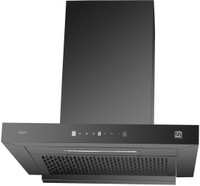 Kaff MARCO DHC 60 T-Shape, Filterless Chimney, 60 CM with 1450 m3/hr Suction Wall Mounted Black 1450 CMH Chimney