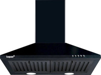 LIVPURE ALDER-NEO-60 Wall Mounted Black 1050 CMH Chimney