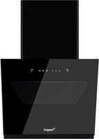 LIVPURE LIV-GLIDE-NEO-60-FL-HAC Auto Clean Slant Glass 60 cm| 10 Years Motor Warranty|Heat Autoclean| Gesture Control| Filterless|Powerful Suction | Low Noise Wall Mounted Black 1350 CMH Chimney