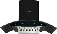V-Guard A20 BL180 Auto Clean 60cm |Touch & Gesture Control Wall Mounted Black 1300 CMH Chimney