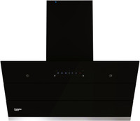 Crompton CHD-ISI90FLE-IND Auto Clean Wall Mounted Midnight Black 1626 CMH Chimney