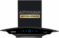 Ventair Auto Queen Motion Sensor Auto Clean Wall Mounted Black 1200 CMH Chimney