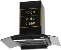 V-Guard C10 Auto Clean 60cm | Push Button Control | Powerful Suction Wall Mounted Black 1000 CMH Chimney