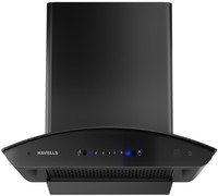 HAVELLS GHKCNBNK0 Auto Clean Wall and Ceiling Mounted Black 1200 CMH Chimney