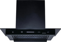 Elica FLAT FL 600 BLDC HAC LTW MS NERO Auto Clean Wall Mounted Black 1500 CMH Chimney