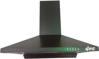 HPC king 60 cm eco push Button Ceiling Mounted black 1150 CMH Chimney